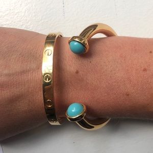 ASHA by ADM gold 14k vermeil cuff